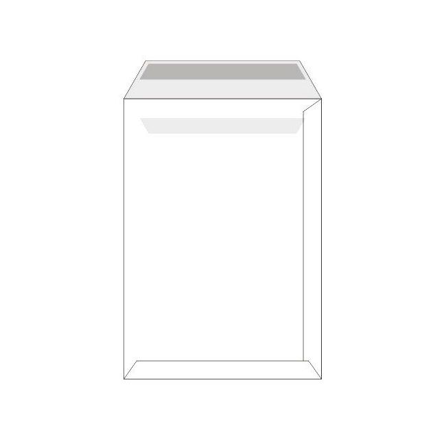 Postal envelopes C4 self-adhesive, white, 500 pcs