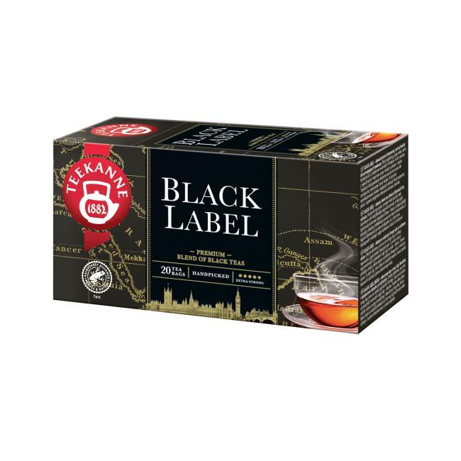 Tea TEEKANNE black Black label HB 20 x 2g