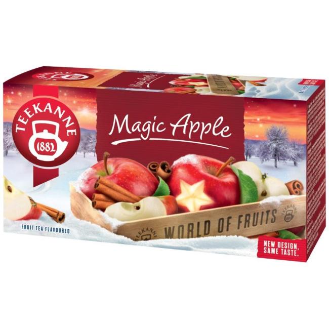 Čaj TEEKANNE ovocný Magic Apple & Cinnamon HB 20 x 2,25g
