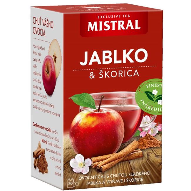 MISTRAL ovocný čaj Jablko a škorica HB 40 g