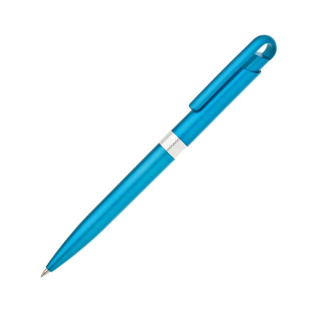 [AD080048] Ballpoint pen plastic FIROL metallic turquoise