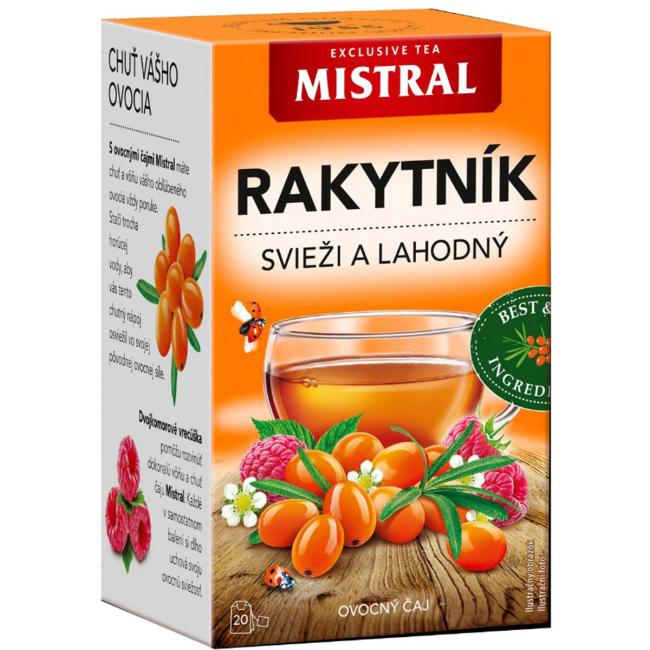 [PT605031] Čaj MISTRAL ovocný Rakytník HB 40 g