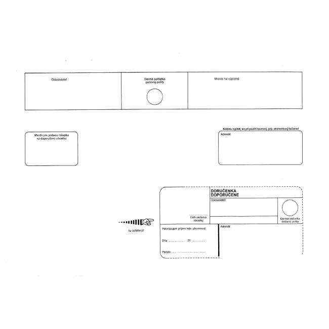 Postal envelopes C4 with tape, delivery note, 250 pcs