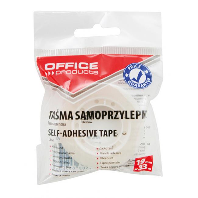 Adhesive tape 19 mm x 33 m transparent