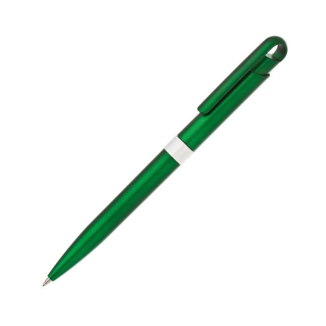 [AD080054] Ballpoint pen plastic FIROL metallic green