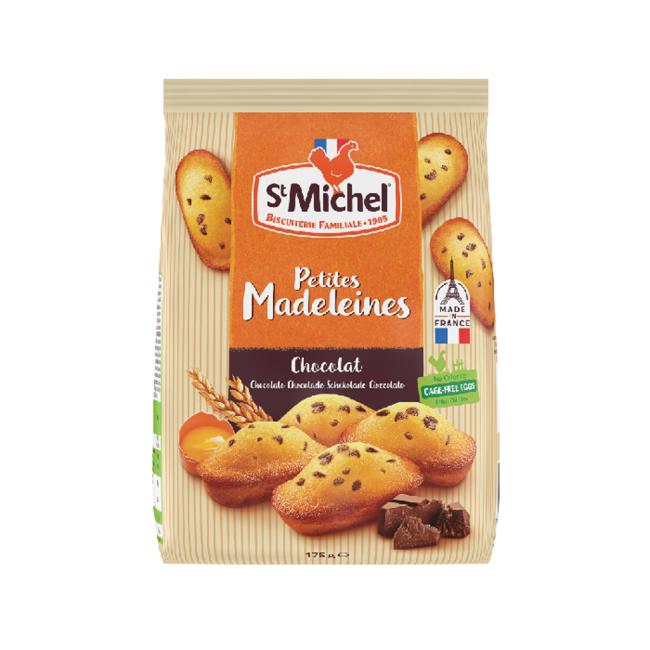 [PT640331] St Michel Mini Madlenky s kúskami čokolády 175g