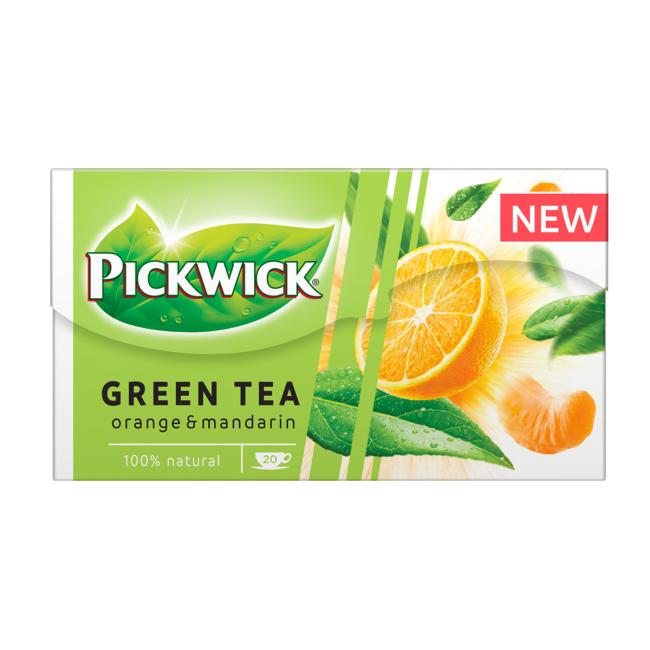 Tea PICKWICK green orange with tangerine HB 20 x 1.5 g