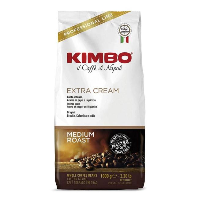 Káva KIMBO Espresso Bar Extra Cream, zrná 1 kg