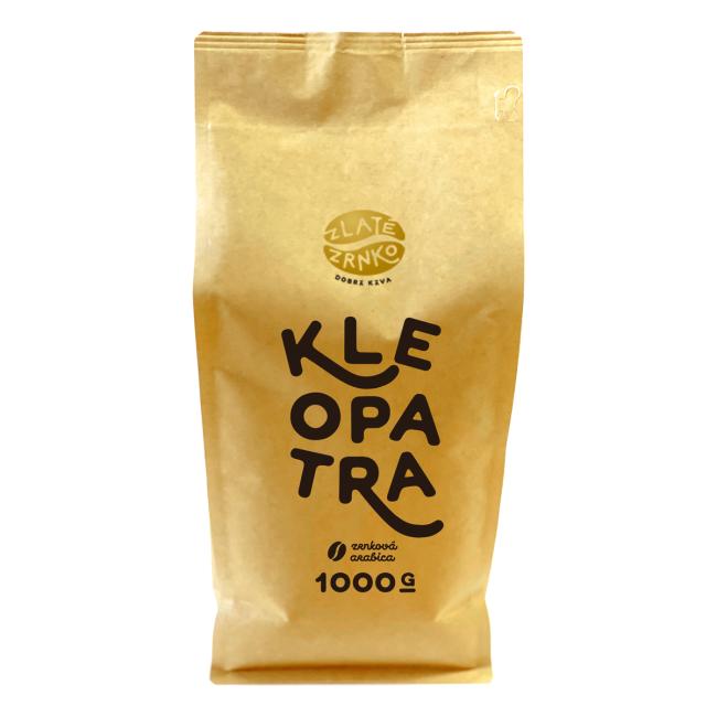 Coffee beans Zlaté Zrnko Kleopatra 100% arabica 1kg
