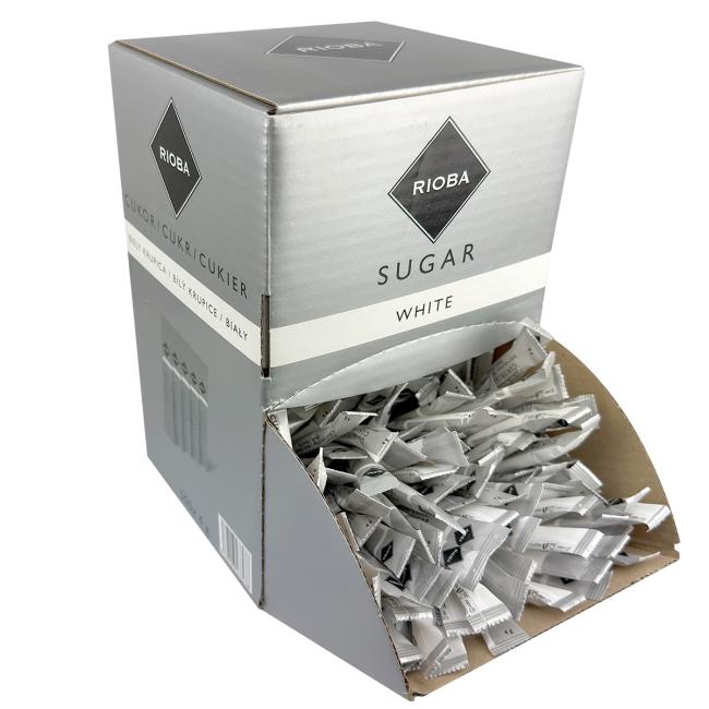 [PT681596] Rioba white sugar 500 x 4 g sticks