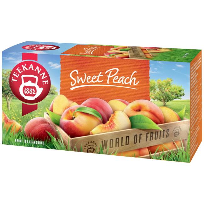 [PT695384] Teekanne World Of Fruits Sweet Peach HB 20 x 2.25g tea