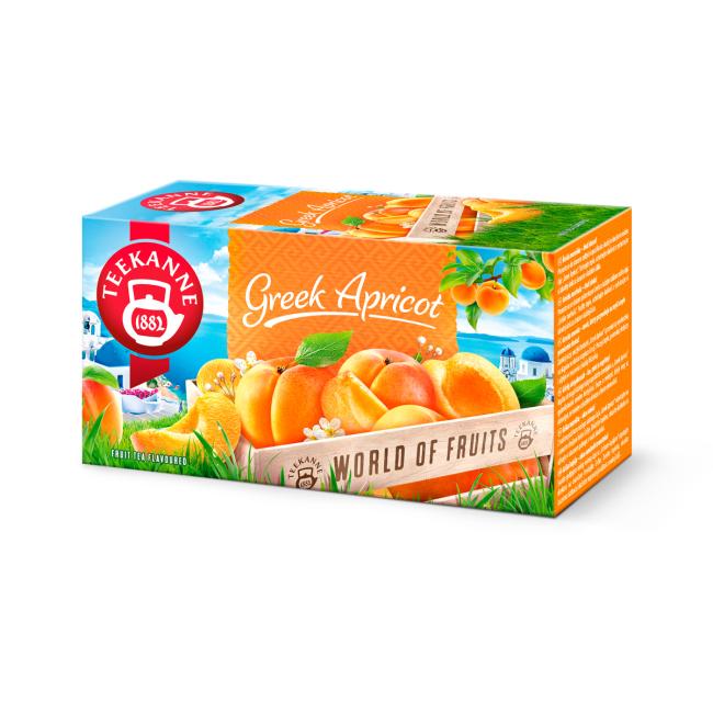 [PT697316] Teekanne World Of Fruits Greek Apricot HB 20 x 2.25g tea
