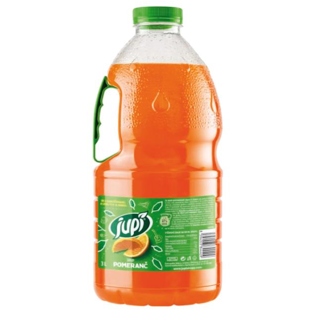 Syrup Jupí Orange PET 3 ℓ