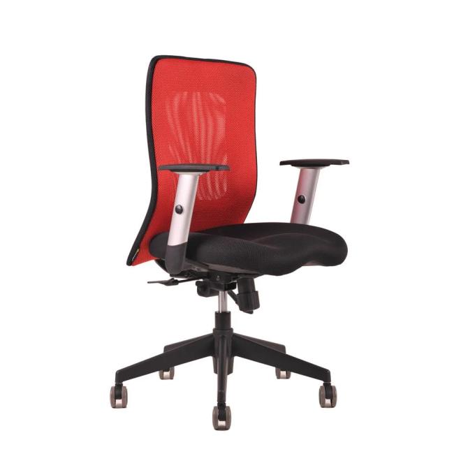 [OF141311] Office chair CALYPSO red