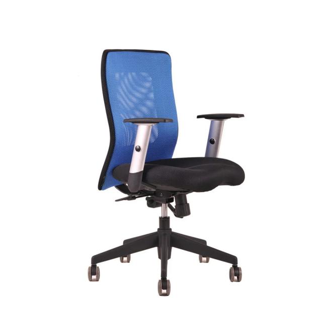 [OF141411] Office chair CALYPSO/Mauritia SY blue
