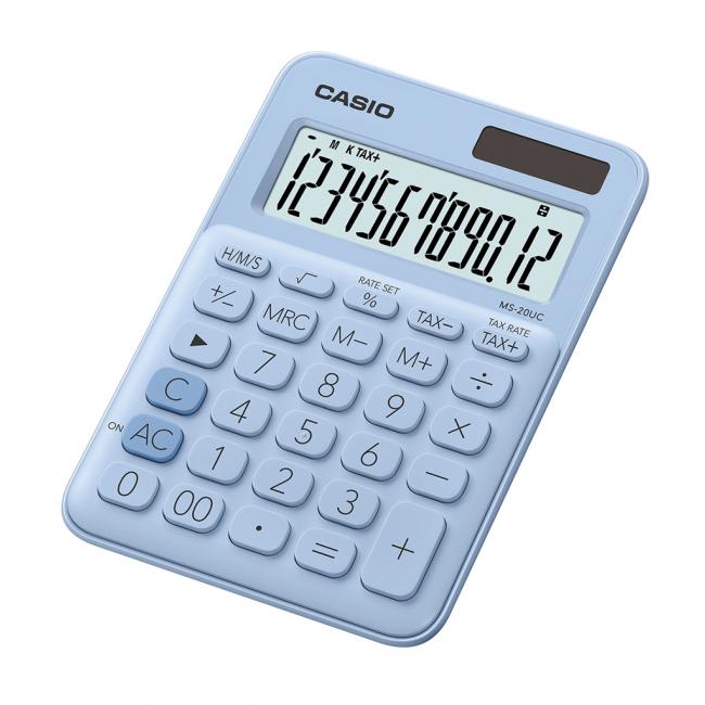 Calculator Casio MS-20UC light blue