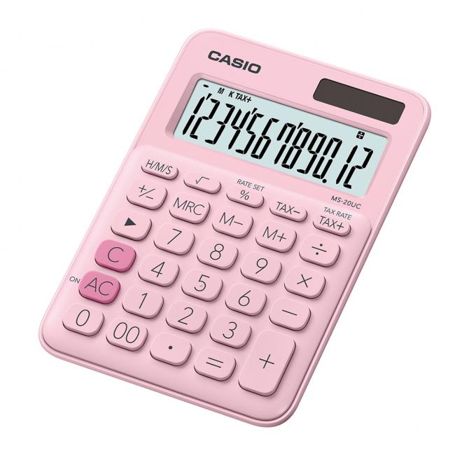 [CS013568] Calculator Casio MS-20UC pink