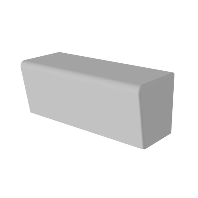 [OF500101] Čalúnený sedák CUBE CHAT SOFA malý, 70x50x50 cm, zákl