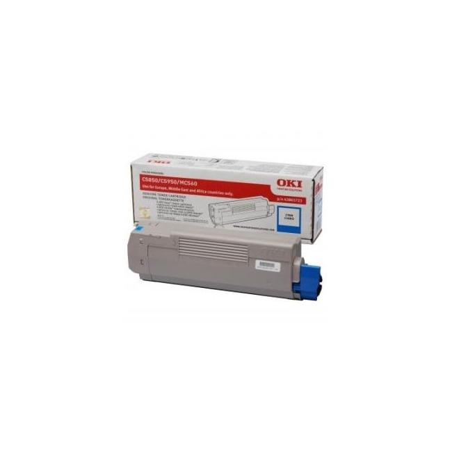 [OK003333] Toner OKI 43872307 cyan (2.000 str.) pre C5650/C5750
