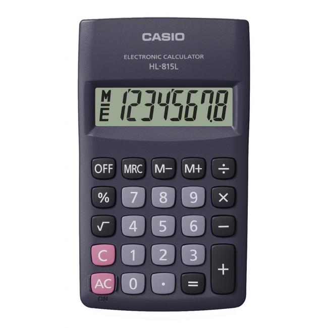 Calculator Casio HL-815L pocket black