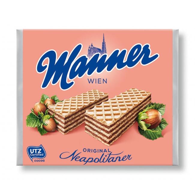 [PT800140] Oblátky Manner lieskovoorieškové 75 g