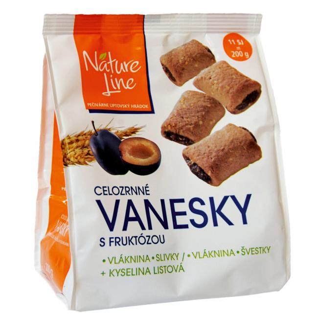 NATURE LINE whole grain cookies VANESKY with plums 200g