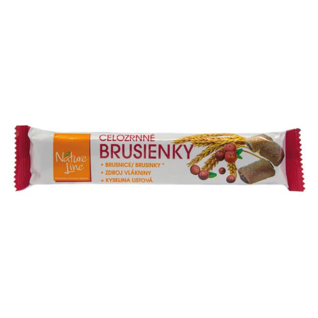 [PT800160] NATURE LINE wholegrain biscuits CRANBERRIES 65 g