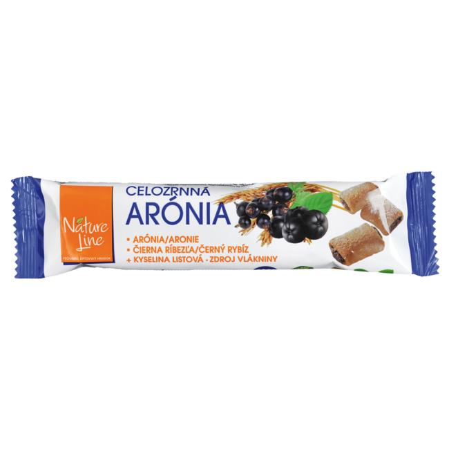 [PT800164] NATURE LINE celozrnné sušienky ARONIA 65 g