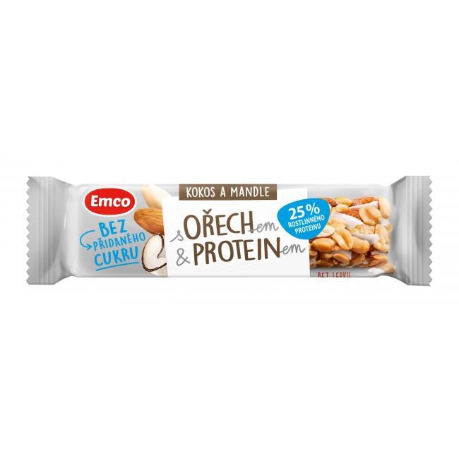 [PT806140] Tyčinka s orechom a proteínom-kokos a mandle 35g