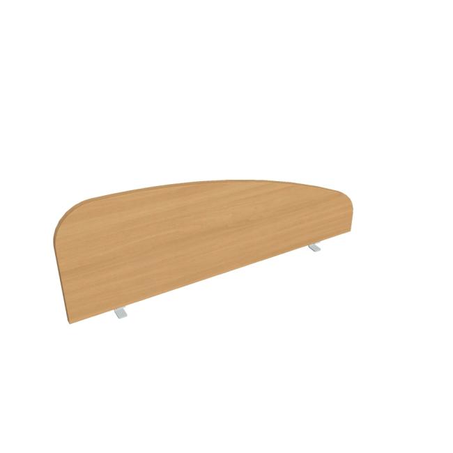 [ON011520] Hobis screen for the edge of the table, round, 120 cm, beech