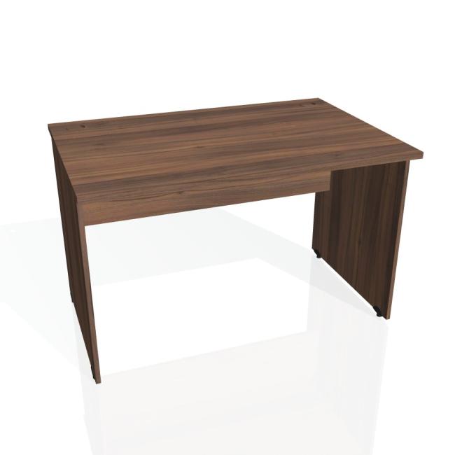 Gate desk, 120x75.5x80 cm, walnut/walnut