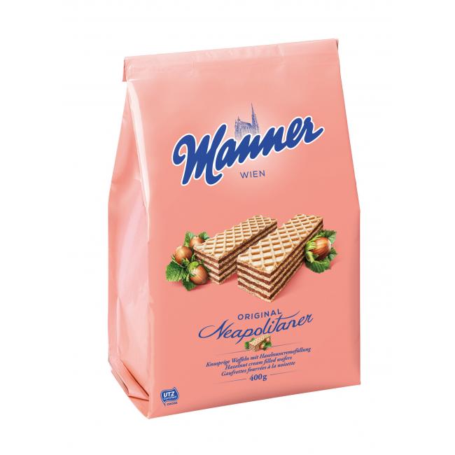 [PT820791] Oblátky Manner Original lieskovoorieškové 400 g