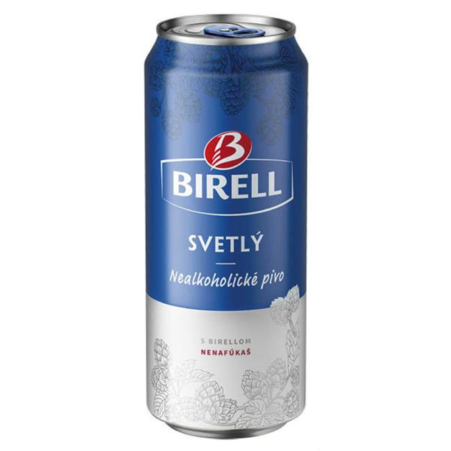 [PT932055] Pivo Birell nealko 24 x 0,5 ℓ Svetlá plechovka