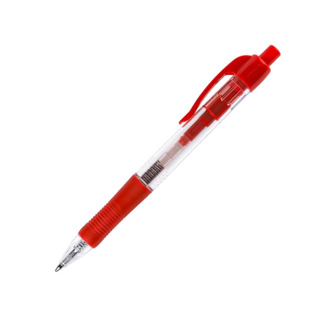 Ballpoint pen Q-CONNECT clicking red