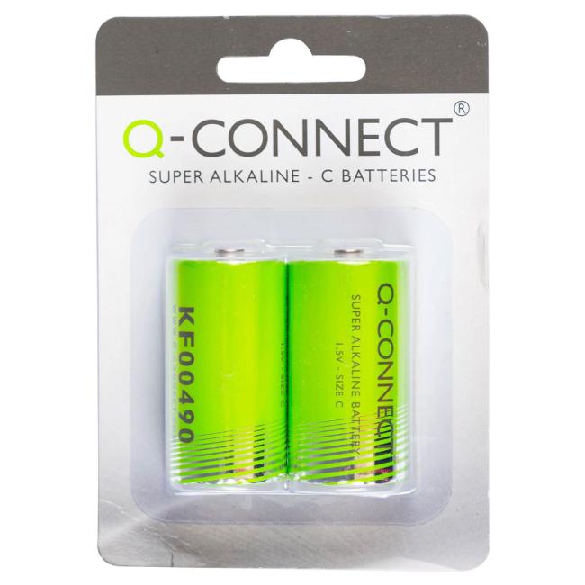[QC000490] Battery Q-CONNECT, LR14, C, small monocell