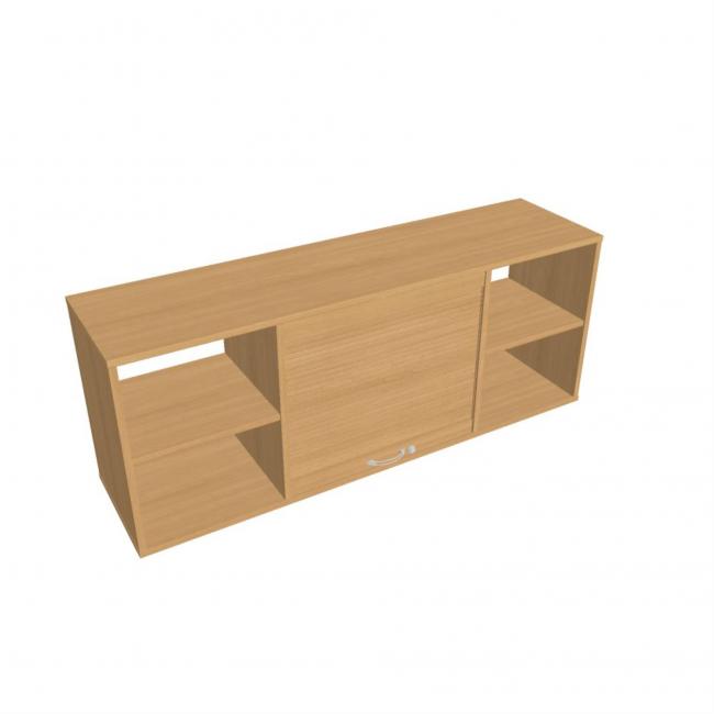 [ON014002] Hanging cabinet Strong, beech, lock