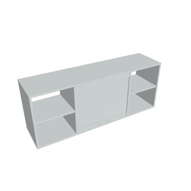 Hanging cabinet Strong, gray, lock
