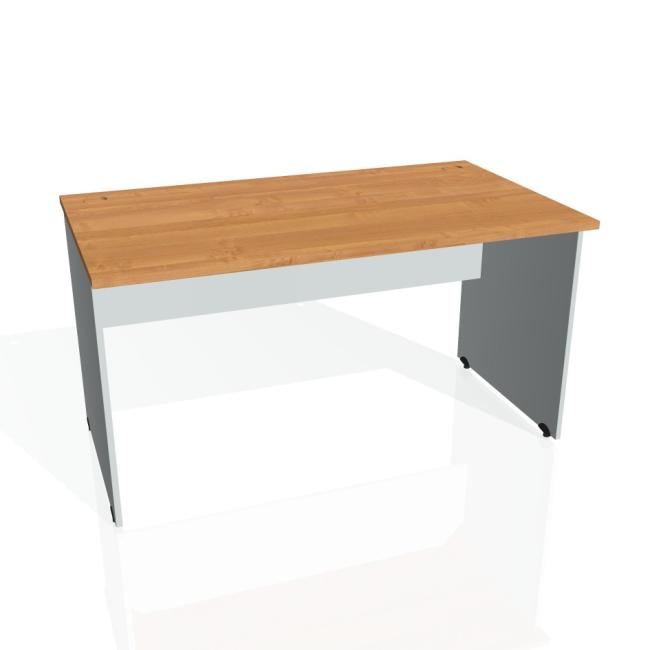 Gate desk, 140x75.5x80 cm, alder/grey