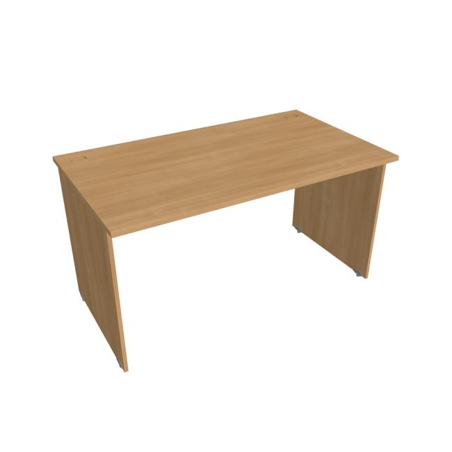 Gate desk, 140x75.5x80 cm, oak/oak