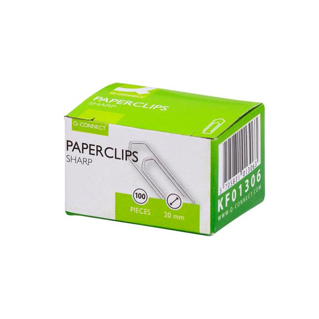 Spony na pilníky Q-CONNECT 20mm