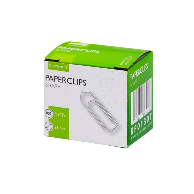 File clips Q-CONNECT 26mm