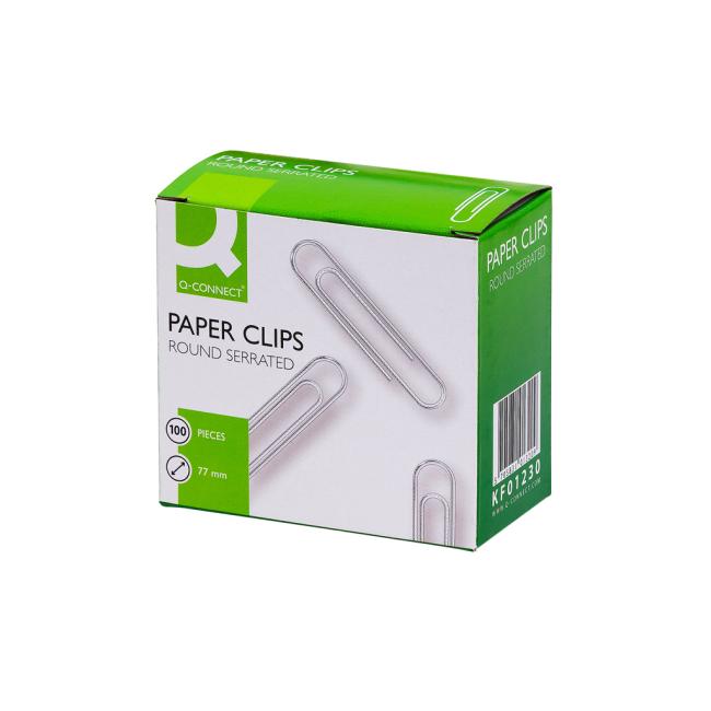 File clips Q-CONNECT 77mm