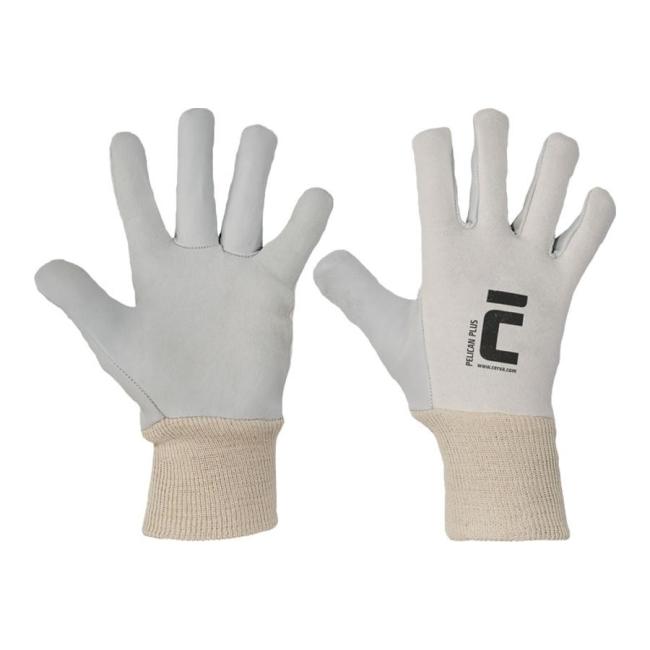 Work gloves, combined Pelican Plus, size 11/XXL