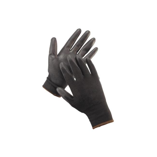 [CV360100] Knitted gloves FF BUNTING LIGHT HS-04-003, black, large. 10/XL