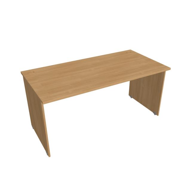 Gate desk, 160x75.5x80 cm, oak/oak