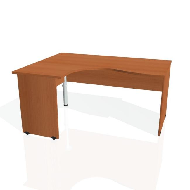 [ON016655] Gate desk, ergo, right, 160x75.5x120 cm, cherry/cherry