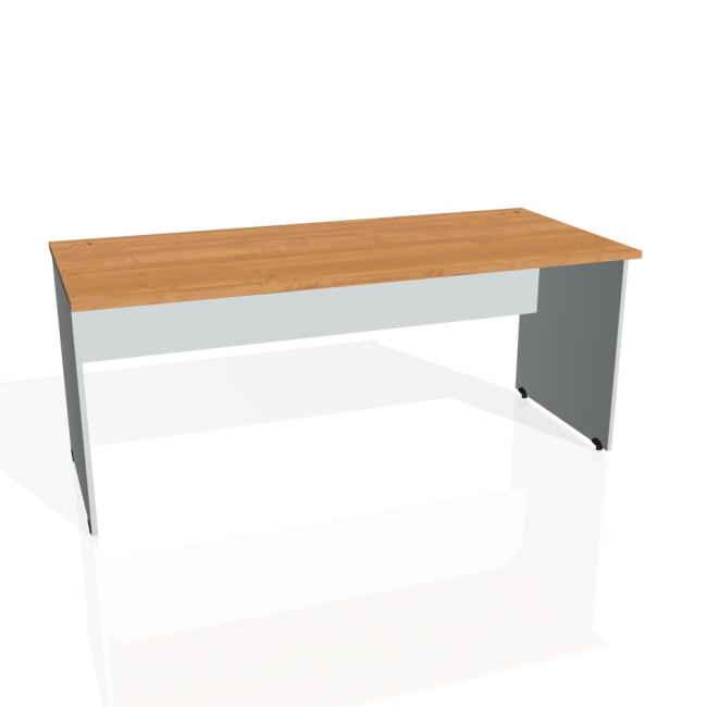 Gate desk, 180x75.5x80 cm, alder/grey