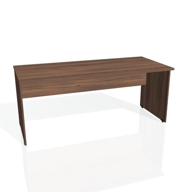 Gate desk, 180x75.5x80 cm, walnut/walnut