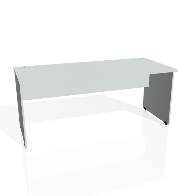 [ON018088] Gate desk, 180x75.5x80 cm, grey/grey