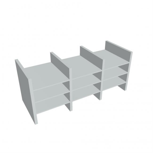 File insert Strong, universal, 33x76.2x29 cm, gray